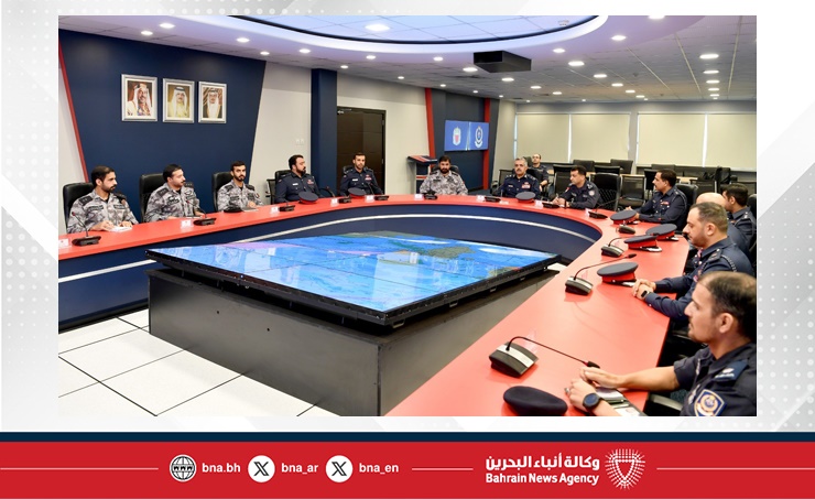 نائب رئيس الأمن العام يستقبل قائد قوة الواجب المختلطة